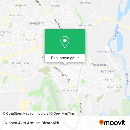 Ninova Avm Armine harita