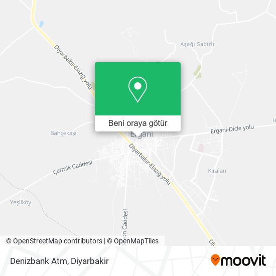 Denizbank Atm harita