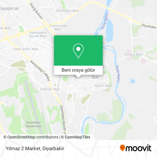 Yılmaz 2 Market harita