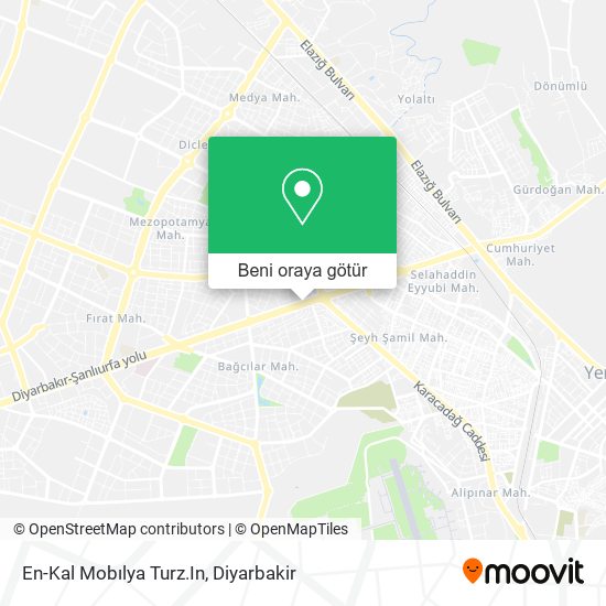 En-Kal Mobılya Turz.In harita