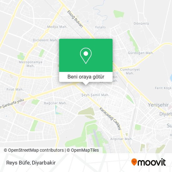 Reys Büfe harita