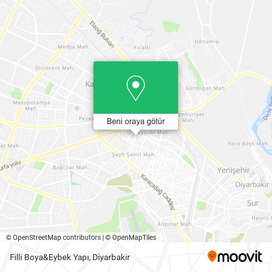 Filli Boya&Eybek Yapı harita