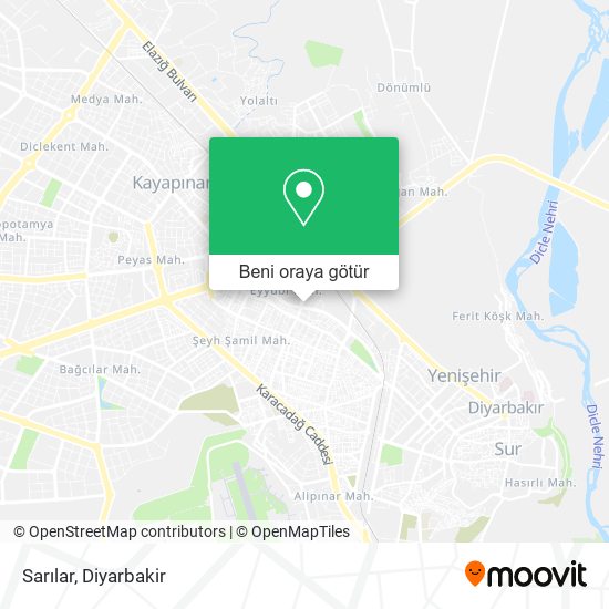 Sarılar harita