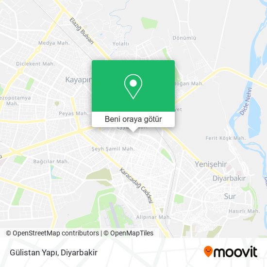 Gülistan Yapı harita