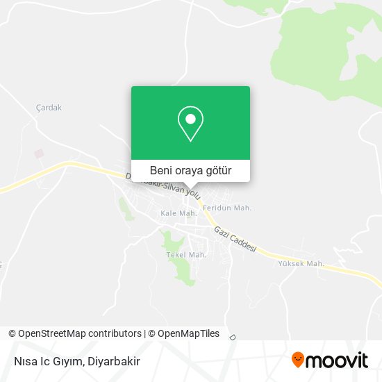 Nısa Ic Gıyım harita