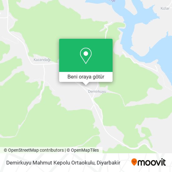 Demirkuyu Mahmut Kepolu Ortaokulu harita
