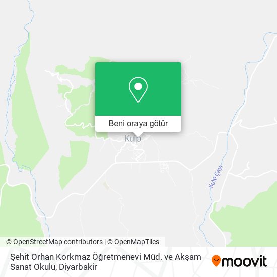 Şehit Orhan Korkmaz Öğretmenevi Müd. ve Akşam Sanat Okulu harita