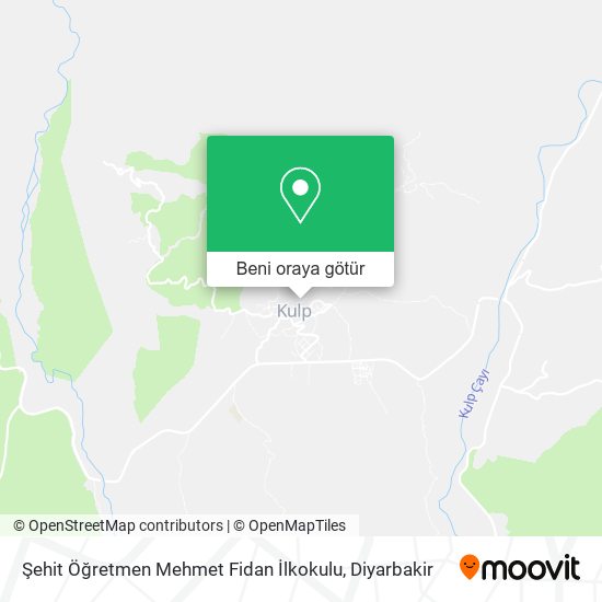 Şehit Öğretmen Mehmet Fidan İlkokulu harita