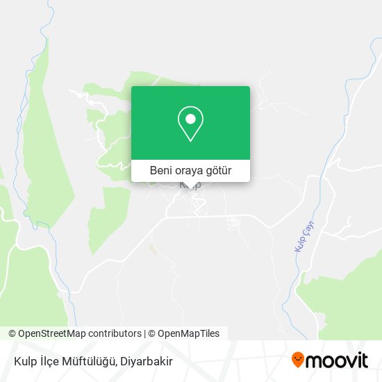Kulp İlçe Müftülüğü harita
