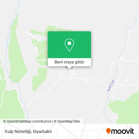 Kulp Noterliği harita
