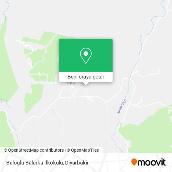 Baloğlu Balurka İlkokulu harita