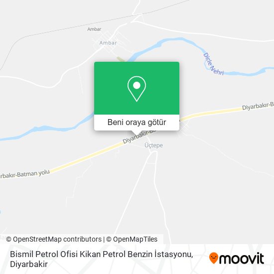 Bismil Petrol Ofisi Kikan Petrol Benzin İstasyonu harita