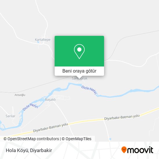 Hola Köyü harita