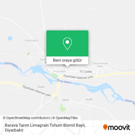 Barava Tarım Limagrain Tohum Bismil Bayii harita