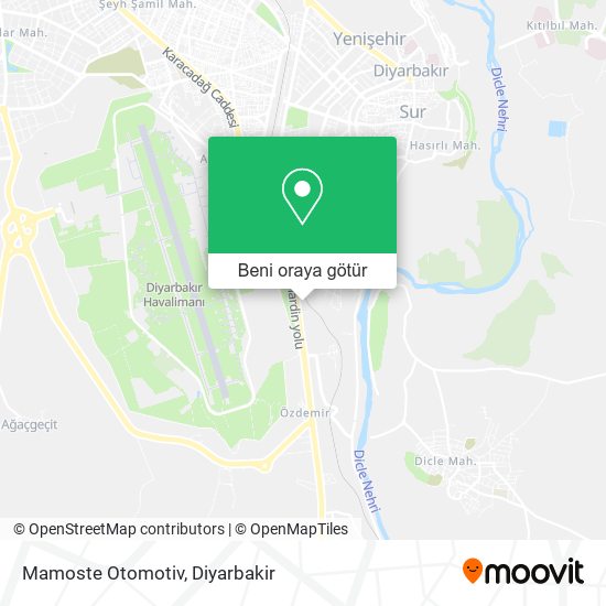Mamoste Otomotiv harita