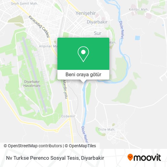 Nv Turkse Perenco Sosyal Tesis harita