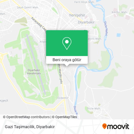 Gazi Taşimacilik harita