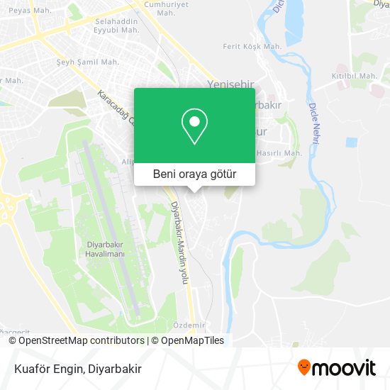 Kuaför Engin harita