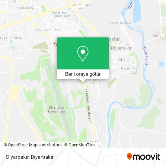 Diyarbakır harita