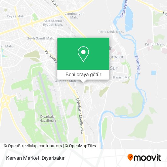 Kervan Market harita