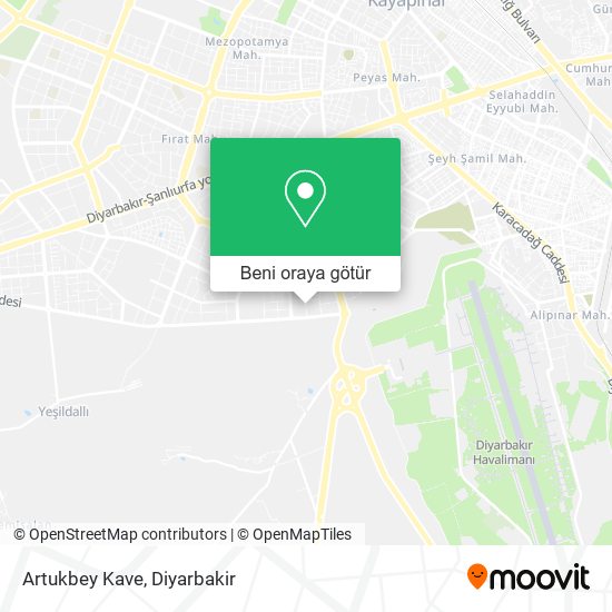 Artukbey Kave harita