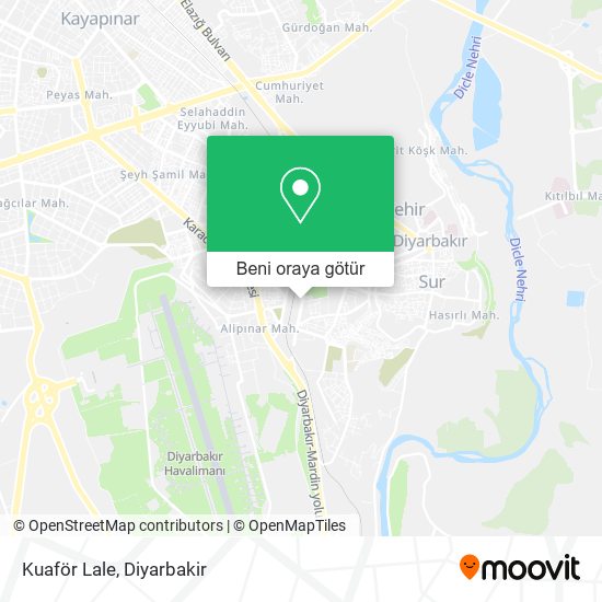 Kuaför Lale harita