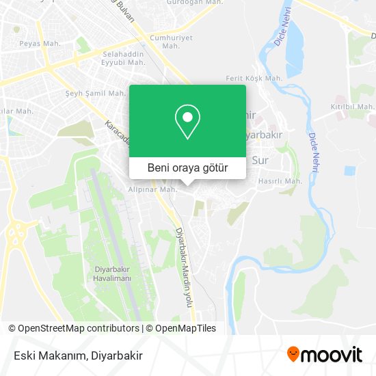 Eski Makanım harita
