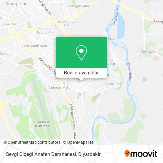 Sevgi Çiçeği Anafen Dershanesi harita