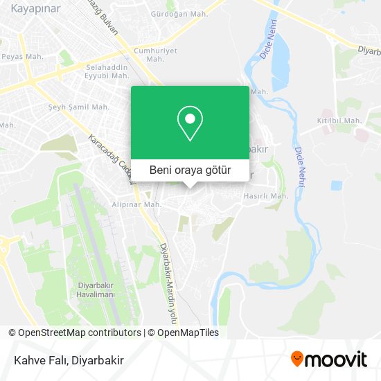 Kahve Falı harita