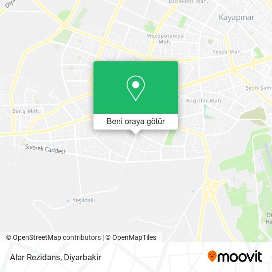 Alar Rezidans harita