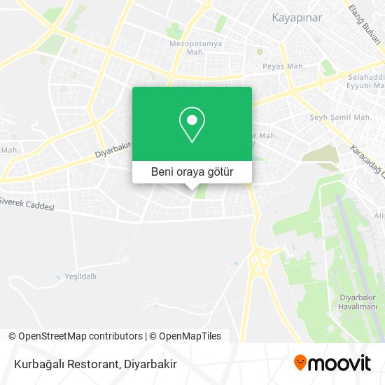 Kurbağalı Restorant harita