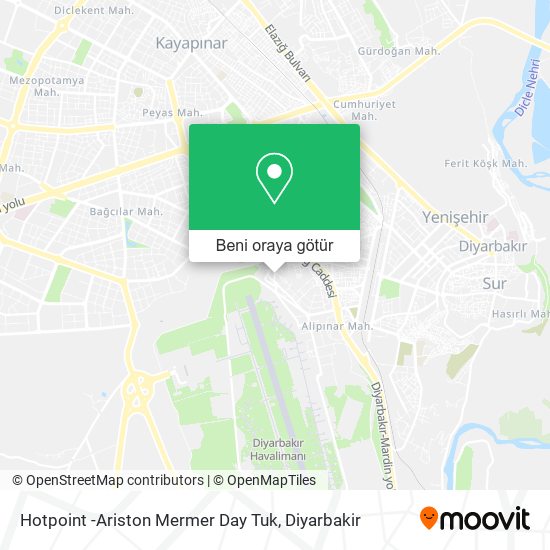 Hotpoint -Ariston Mermer Day Tuk harita