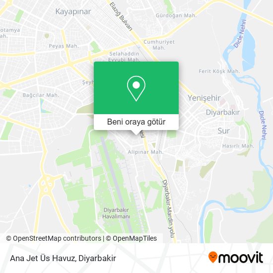 Ana Jet Üs Havuz harita
