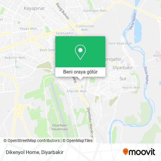 Dikenyol Home harita
