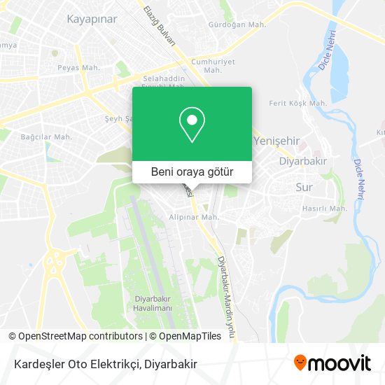 Kardeşler Oto Elektrikçi harita