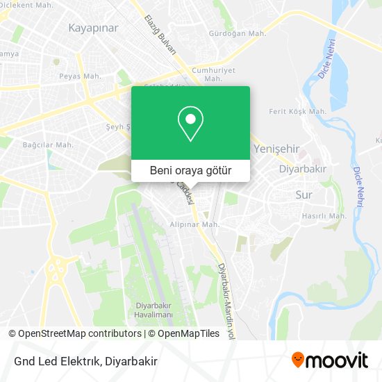 Gnd Led Elektrık harita