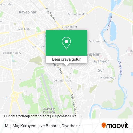 Mış Mış Kuruyemiş ve Baharat harita