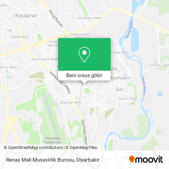 Renas Mali Musavirlik Burosu harita