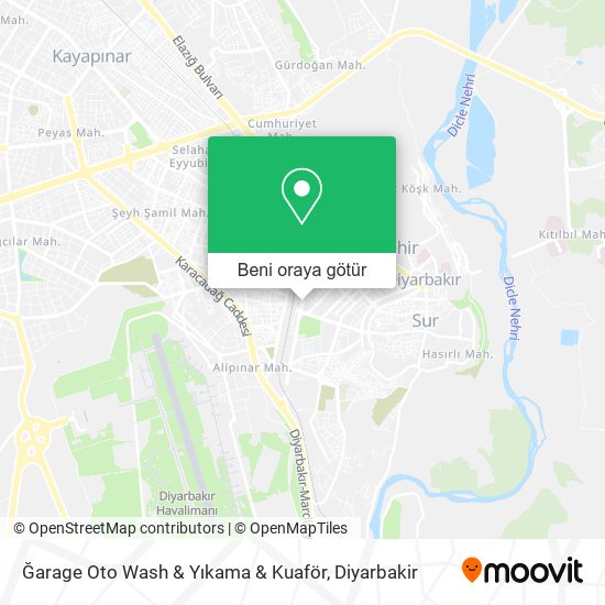 Ğarage Oto Wash & Yıkama & Kuaför harita