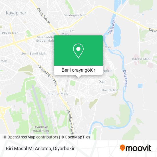 Biri Masal Mı Anlatsa harita