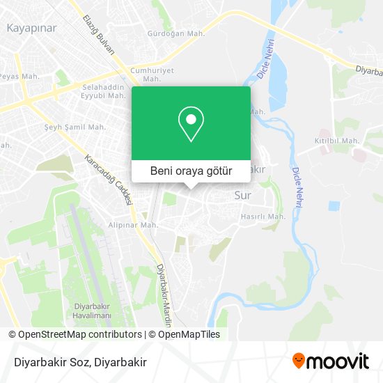 Diyarbakir Soz harita