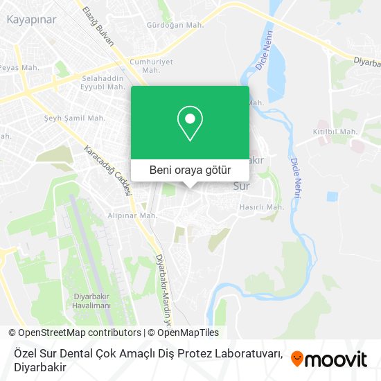 Özel Sur Dental Çok Amaçlı Diş Protez Laboratuvarı harita