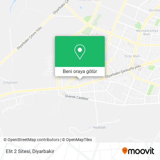 Elit 2 Sitesi harita