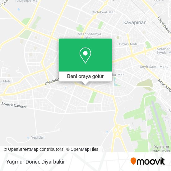 Yağmur Döner harita