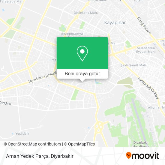 Aman Yedek Parça harita