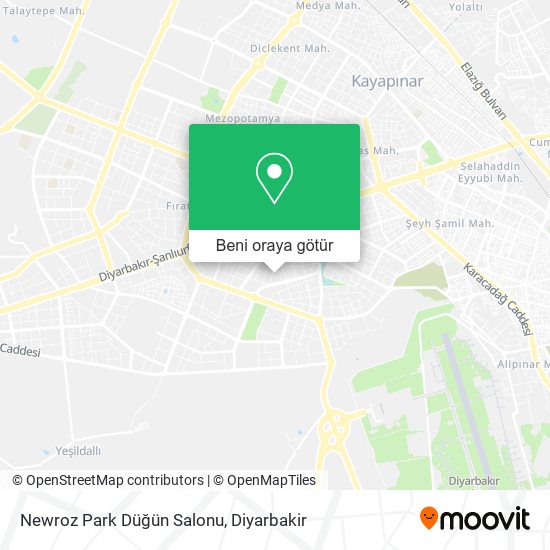 Newroz Park Düğün Salonu harita