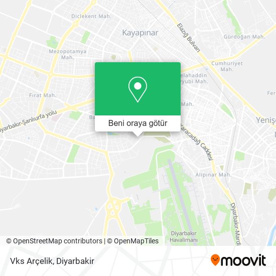 Vks Arçelik harita