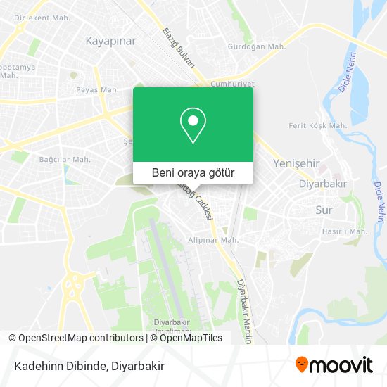 Kadehinn Dibinde harita