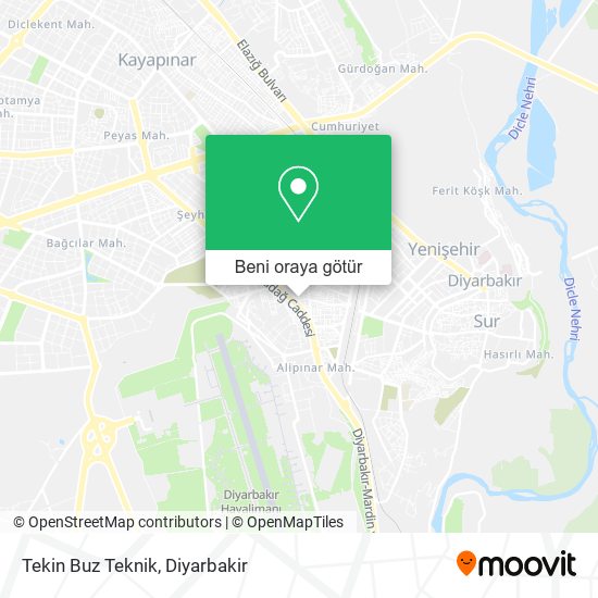 Tekin Buz Teknik harita