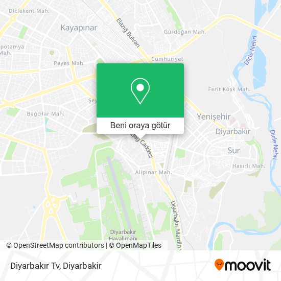 Diyarbakır Tv harita